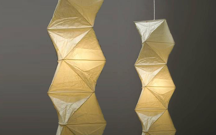 Noguchi L8 Ceiling Lamp by Akari Pendant Lamps