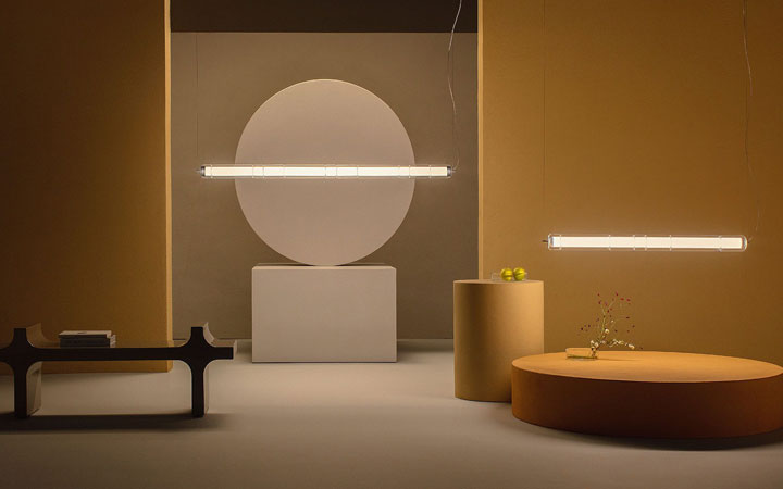 Stacking 120 Horizontal Pendant Lamp by Leucos Lamps