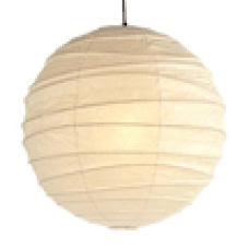 Noguchi 100D Lamp by Akari Pendant Lamps